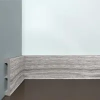 Плинтус напольный Belo Deco ПЛ 29 100-15 Светлый графит