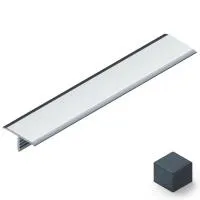 Т-образный профиль 20 мм NEEXY (муар антрацит)