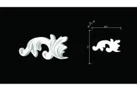 Завершающий элемент DECOR DIZAYN H1-DD301L/R