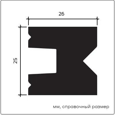 Молдинг Европласт 6.51.814