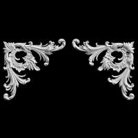 Орнамент из гипса Artpole SU103 (пара)