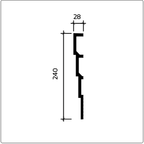 Декоративная панель Европласт 6.59.805-280