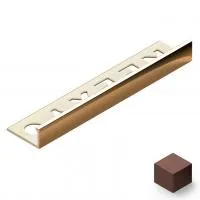 Профиль L-образный латунь 8мм NEEXY (антик медь светлая)