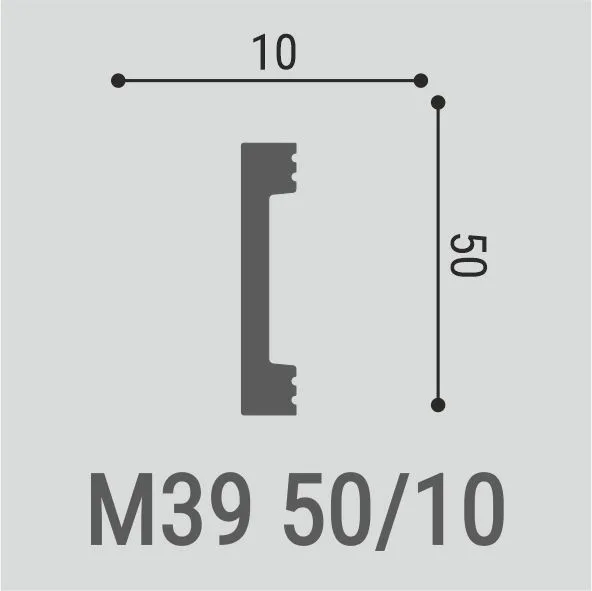 Молдинг Bello Deco М39 50/10