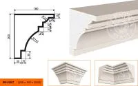 Фасадный карниз LEPNINAPLAST КВ-200/7