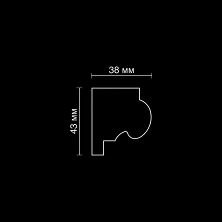 Молдинг гипсовый Artpole SMG450