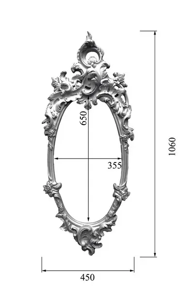 Рама для зеркала DECORUS RM-001