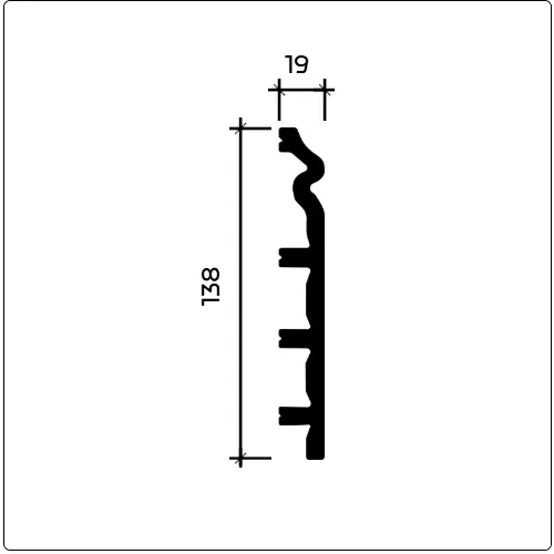 Плинтус напольный Европласт 6.53.110