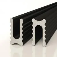 Разделительный теневой профиль D009A Черный