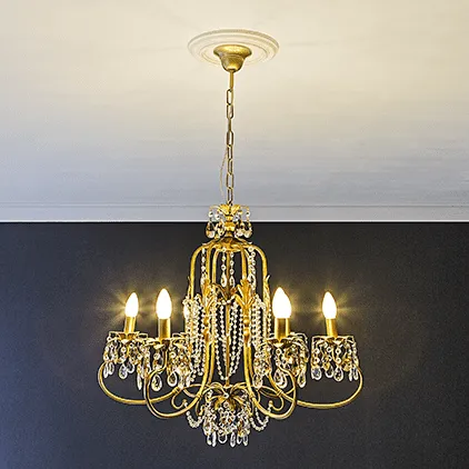 Розетка потолочная Европласт 1.56.013