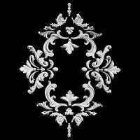 Орнамент из гипса Artpole SDT118N (накладной)