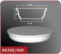 Капитель полуколонны "Лепнина Фасад" КК330/430