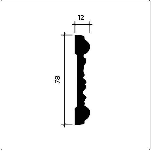 Молдинг Европласт 1.51.337