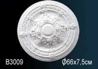 Розетка потолочная Перфект В 3009