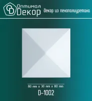 Обрамление дверей капитель Оптимал Декор D1002