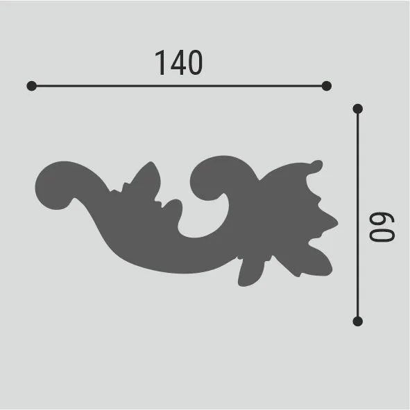 Угловой элемент Bello Deco М12Н1