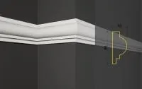 Молдинг гипсовый Deco Line MT-09