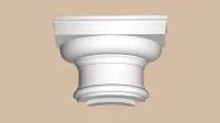 Капитель полуколонны Decomaster DC 8303A-8-H