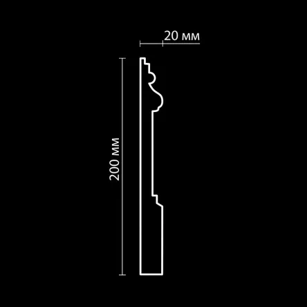 Плинтус напольный Artpole SPL1