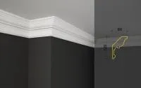 Карниз потолочный гипсовый Deco Line KT-31