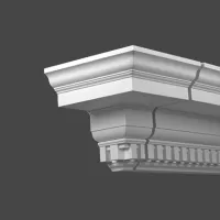 Торцевой элемент фасадный Европласт 4.01.332