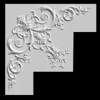 Угловой элемент наборный Artpole SU104N (накладной)