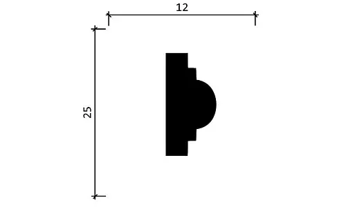 Молдинг DECOR DIZAYN DD35