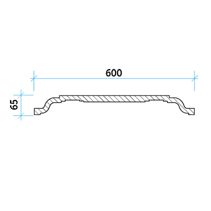 Кессон потолочный Европласт 1.57.002