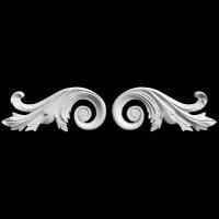 Орнамент из гипса Artpole SU76 (пара)