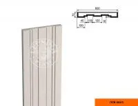 Ствол пилястры LEPNINAPLAST ПЛВ-600\3-2500