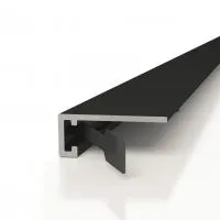 Микроплинтус Decaro M15A Черный