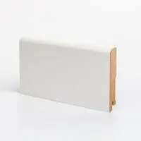 Плинтус напольный Ликорн W02-100 БЕЛЫЙ