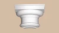 Капитель полуколонны Decomaster DC 8303A-8-H