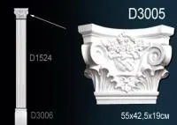 Капитель пилястры Перфект D 3005