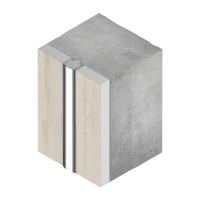 Профиль вставка 10мм х 8.2мм NEEXY (шампань матовая)