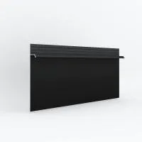 Скрытый плинтус LACONISTIQ REGULAR, под подсветку, черный матовый