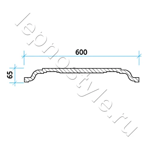 Кессон потолочный Европласт 1.57.002