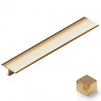 Т-образный профиль плоский латунь 18мм NEEXY (латунь полированная)