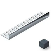 Профиль L-образный гибкий 10мм NEEXY (муар антрацит)	