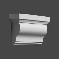 Фасадный декор кронштейн Европласт 4.83.003