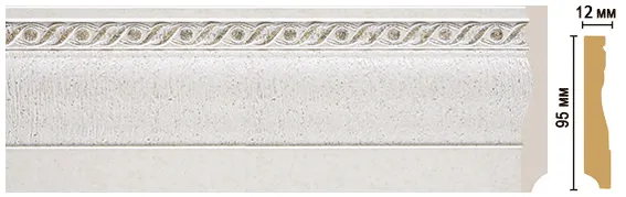 Плинтус напольный Decomaster 153-42