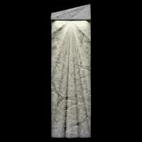 Гипсовый светильник OBSIDIO LEFT (теплый свет) Artpole ML-3L