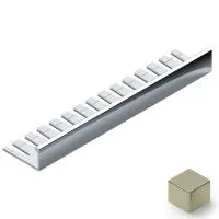 Профиль L-образный гибкий 8мм NEEXY (титан матовый)