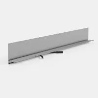 Микроплинтус Pro Design Mini L 601 Анодированный