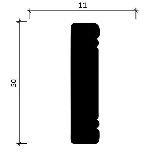 Молдинг DECOR DIZAYN 156A