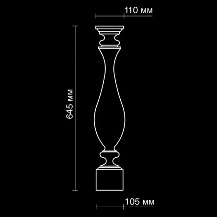 Балясина из гипса Artpole SBL8