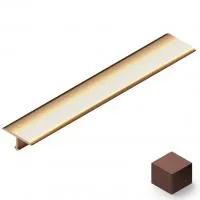 Т-образный профиль плоский латунь 13мм NEEXY (антик медь светлая)