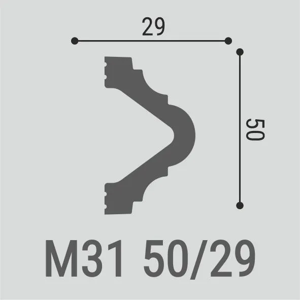 Молдинг Bello Deco М31 50/29