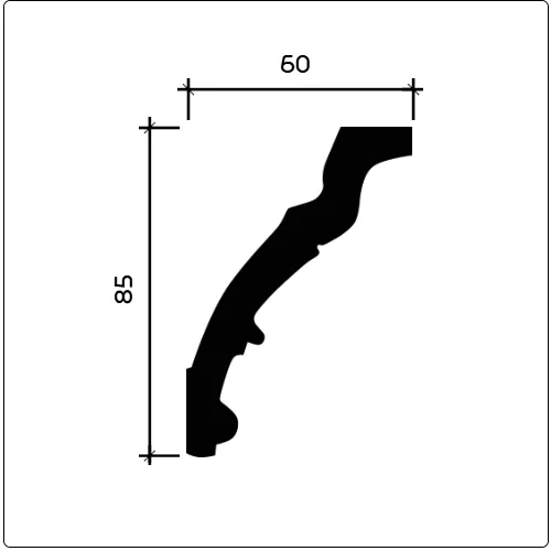 Карниз потолочный Европласт 1.50.162