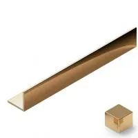 Защитный угол латунь 20x20 мм Neexy (латунь полированная)